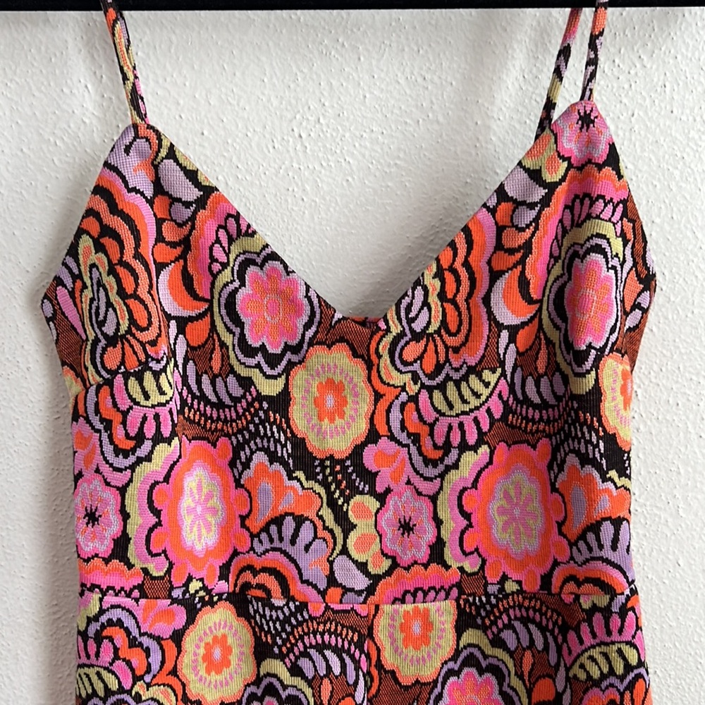 Zara Printed Romper - Picture 4 of 6